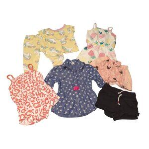 Girls Size 24 Months/ 2T Lot Of 7 Clothing Items. Summer. Disney.My Little Pony